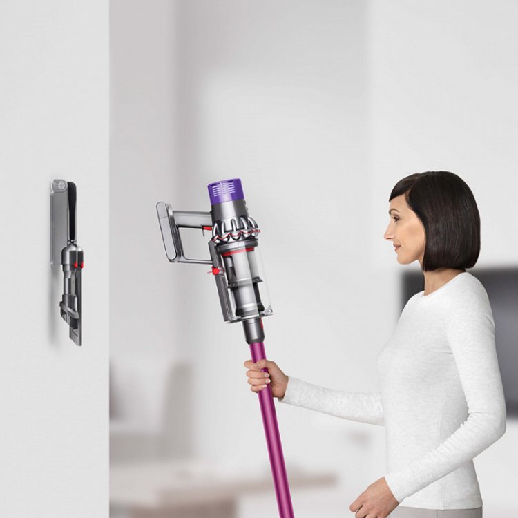 ΣΚΟΥΠΑ STICK 394467-01 V10 EXTRA NICKEL/IRON/FUCHSIA DYSON