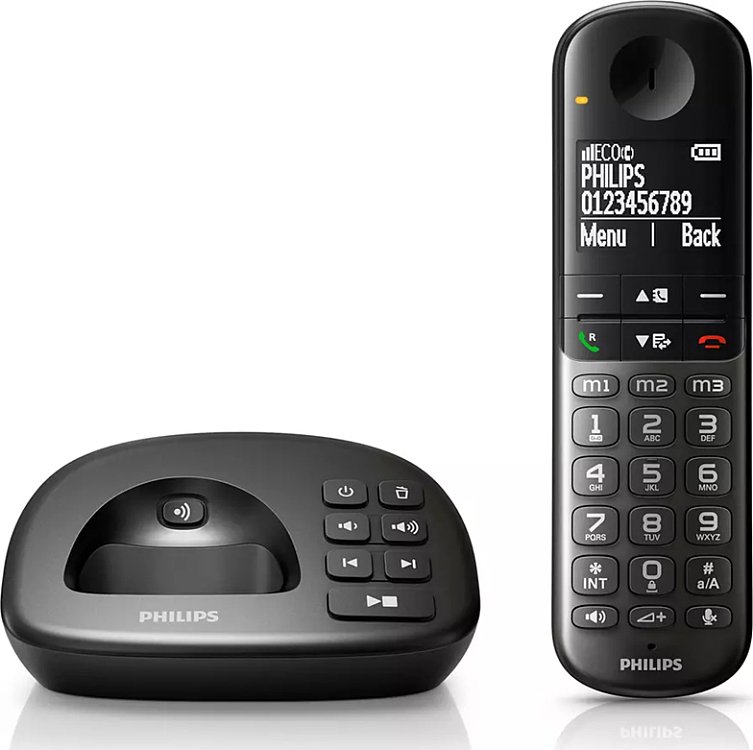 ΤΗΛΕΦΩΝΟ ΑΣΥΡΜΑΤΟ XL4951DS-34 BLACK PHILIPS