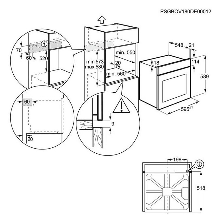 ΦΟΥΡΝΟΣ TU5PB431SB  AEG