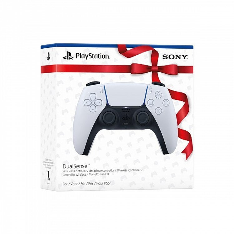 PS5 DUALSENSE WIRELESS CONTROLLER WHITE GIFT WRAPPED SONY