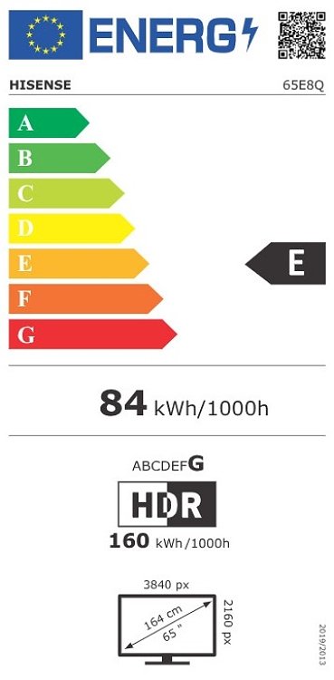 TV 65'' ULED 65E8Q HISENSE