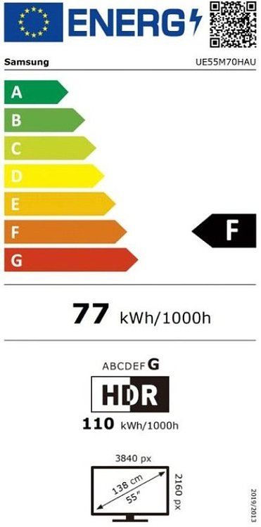 TV 55'' MINI LED UE55M70HAUXXH SAMSUNG