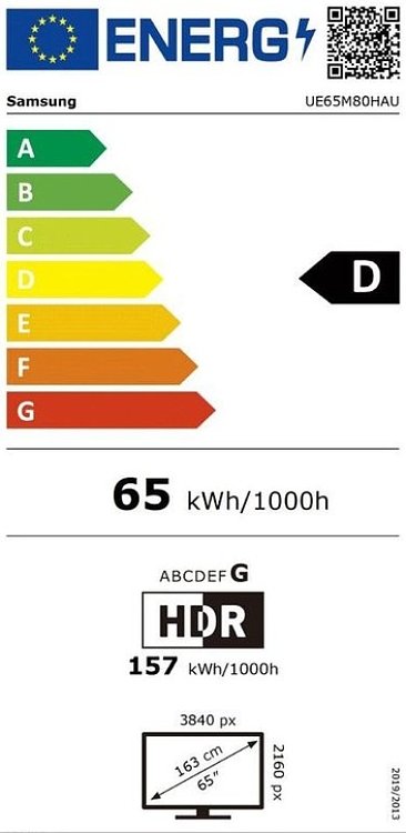 TV 65'' MINI LED UE65M80HAUXXH SAMSUNG