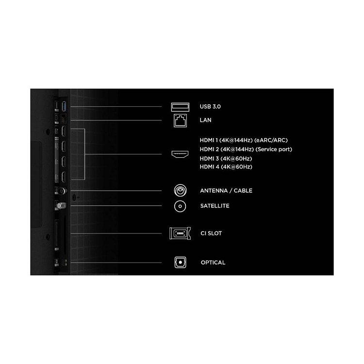 TV 55'' QD-MINI LED 55C6K PRO TCL