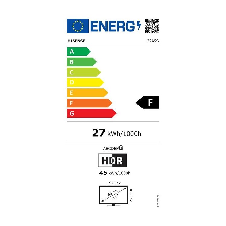 TV 32'' HI-QLED 32A5S HISENSE