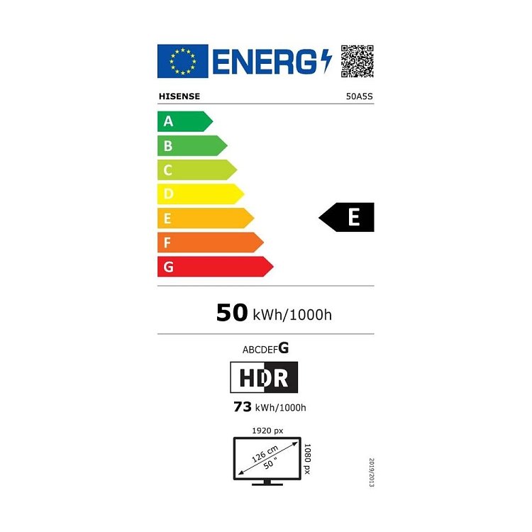 TV 50'' HI-QLED 50A5S HISENSE