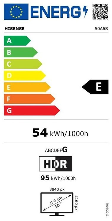 TV 50'' LED 50A6S HISENSE