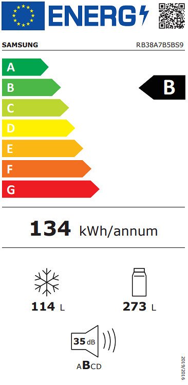 ΨΥΓΕΙΟΚΑΤΑΨΥΚΤΗΣ RB38A7B5BS9 SAMSUNG