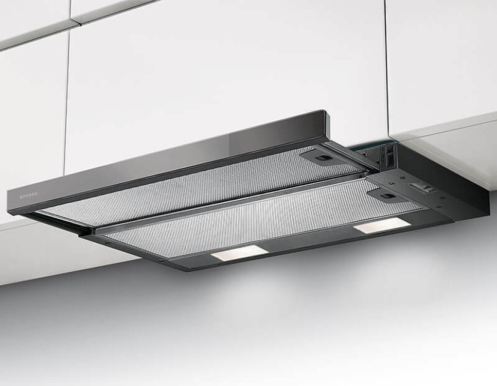 ΑΠΟΡΡΟΦΗΤΗΡΑΣ FLEXA NG GLASS BK A60 FABER