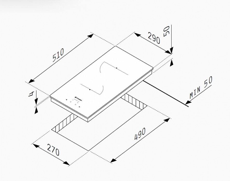 ΕΣΤΙΑ ΚΕΡΑΜΙΚΗ PHC31210FMB PYRAMIS