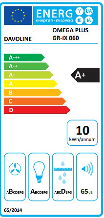 ΑΠΟΡΡΟΦΗΤΗΡΑΣ ΣΥΡΟΜΕΝΟΣ OMEGA PLUS GR-IX 60 DAVOLINE