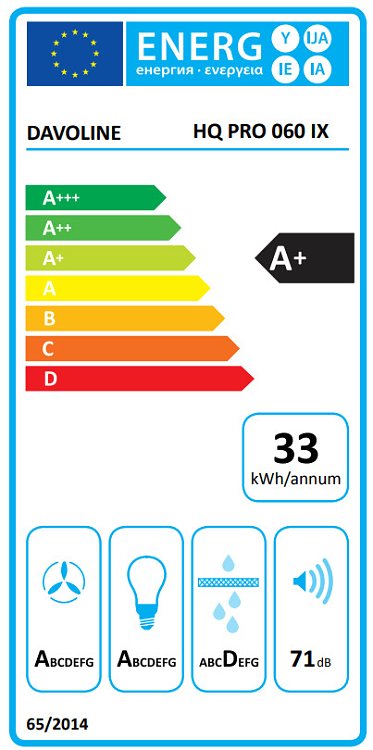 ΑΠΟΡΡΟΦΗΤΗΡΑΣ ΣΥΡΟΜΕΝΟΣ HQ PRO 60 IX DAVOLINE