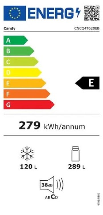ΨΥΓΕΙΟΚΑΤΑΨΥΚΤΗΣ CNCQ4T620EB CANDY