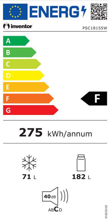 ΨΥΓΕΙΟΚΑΤΑΨΥΚΤΗΣ PSC18155WE INVENTOR