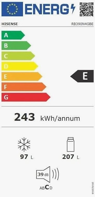 ΨΥΓΕΙΟΚΑΤΑΨΥΚΤΗΣ RB390N4GBE HISENSE