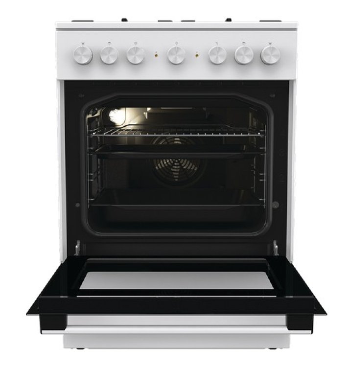 ΚΟΥΖΙΝΑ ΓΚΑΖΙΟΥ GK6B43WD-74547 ΛΕΥΚΟ GORENJE
