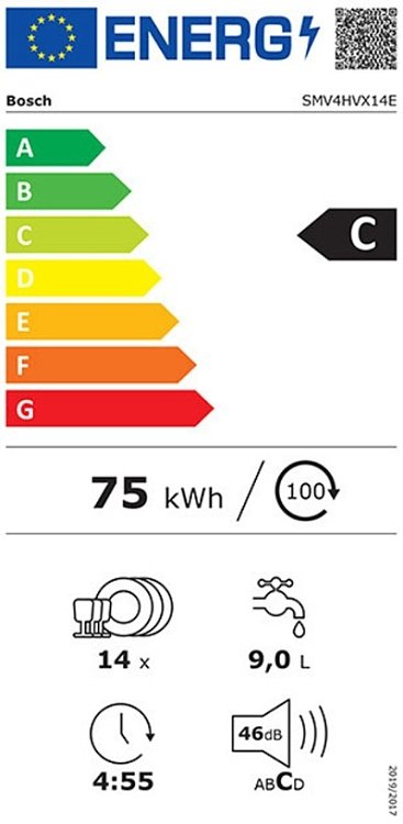 ΠΛΥΝΤΗΡΙΟ ΠΙΑΤΩΝ SMV4HVX14E BOSCH