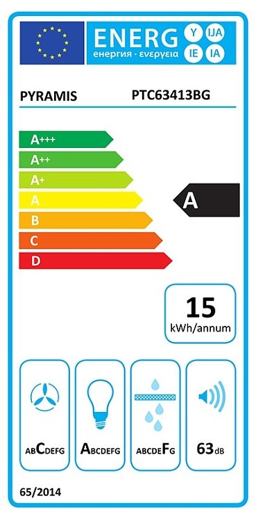 ΑΠΟΡΡΟΦΗΤΗΡΑΣ ΣΥΡΟΜΕΝΟΣ PTC63413BG PYRAMIS