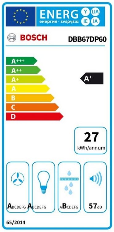 ΑΠΟΡΡΟΦΗΤΗΡΑΣ DBB67DP60 BOSCH