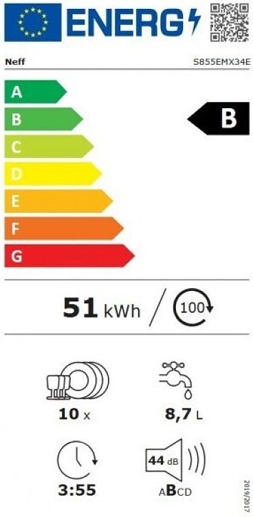 ΠΛΥΝΤΗΡΙΟ ΠΙΑΤΩΝ S855EMX34E NEFF