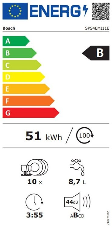 ΠΛΥΝΤΗΡΙΟ ΠΙΑΤΩΝ SPS4EMI11E BOSCH