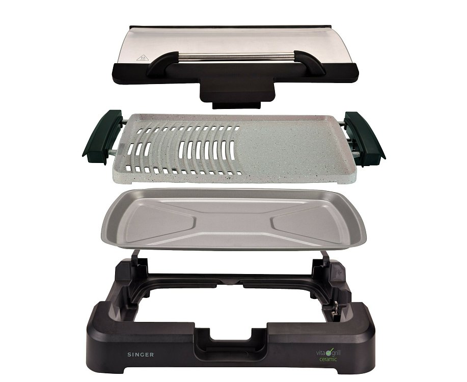 ΓΚΡΙΛΙΕΡΑ VITA GRILL CERAMIC VG-2200 SINGER