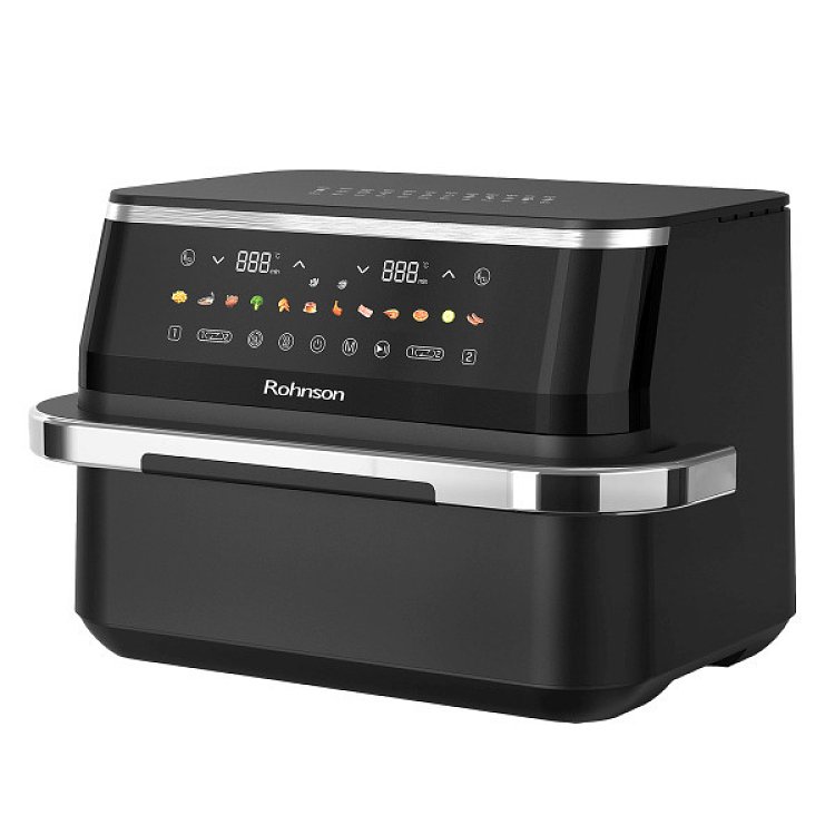 ΦΡΙΤΕΖΑ AIR FRYER MOD R-28019 SINGLE OR DUAL BASKET ROHNSON