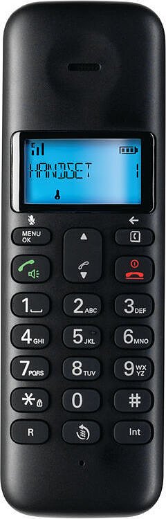 ΤΗΛΕΦΩΝΟ ΑΣΥΡΜΑΤΟ T301 DECT ΜΑΥΡΟ MOTOROLA
