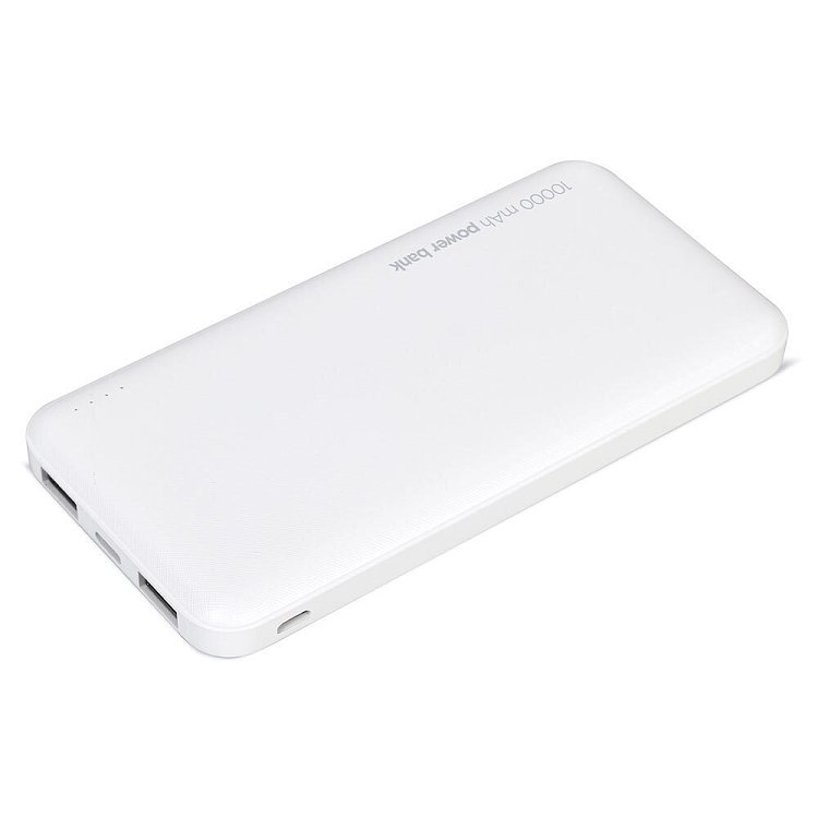 POWERBANK 10000MAH WHITE LAM112105 LAMTECH
