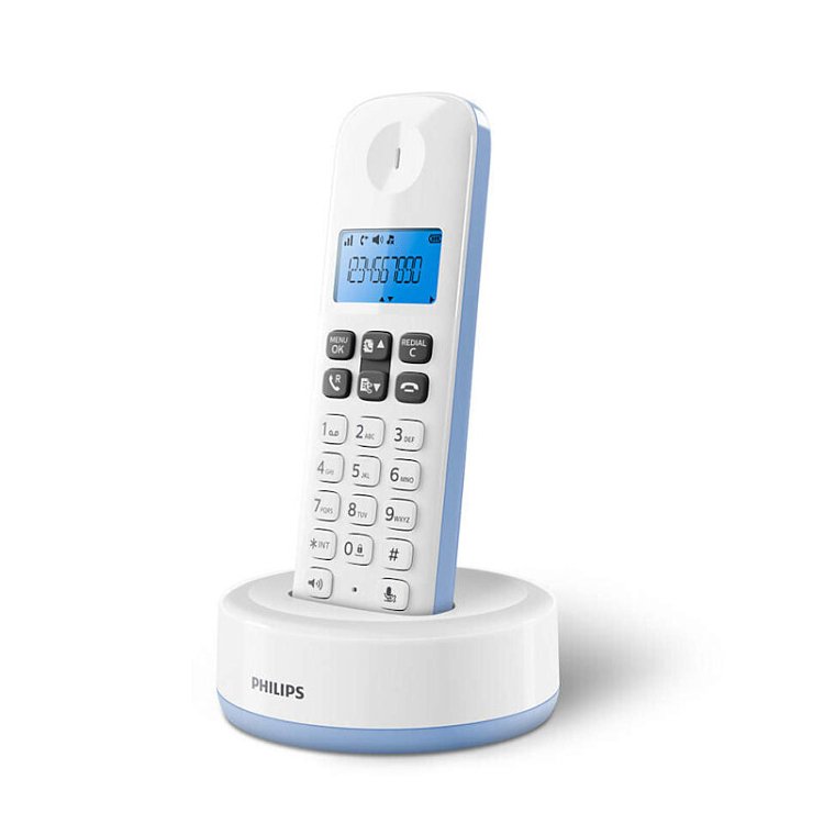 ΤΗΛΕΦΩΝΟ ΑΣΥΡΜΑΤΟ D1611S/GRS ΓΑΛΑΖΙΟ PHILIPS