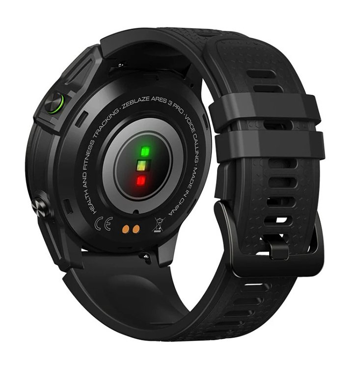 SMARTWATCH ARES 3 PRO HEART RATE 1,43'' AMOLED IP68 ΜΑΥΡΟ ZEBLAZE