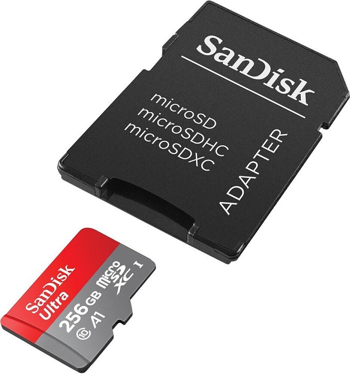 ΚΑΡΤΑ ΜΝΗΜΗΣ SDSQUAC-256G-GN6MA ULTRA microSDXC 256GB +SD ADAPTER SANDISK