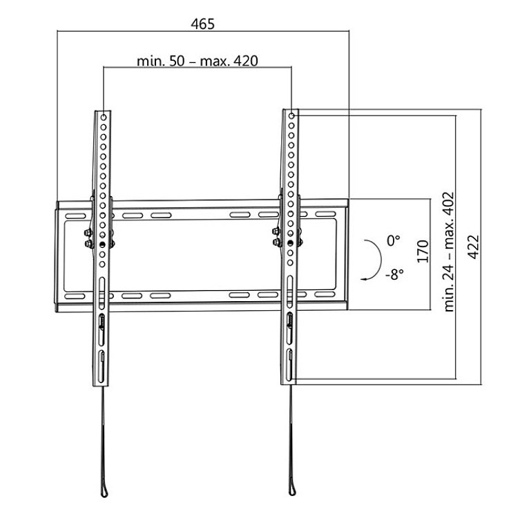 ΒΑΣΗ TV BRACKET TILT BP0010 LOGILINK