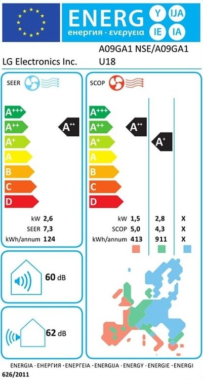 A/C A09GA1 (ΕΣΩΤ-ΕΞΩΤ) LG