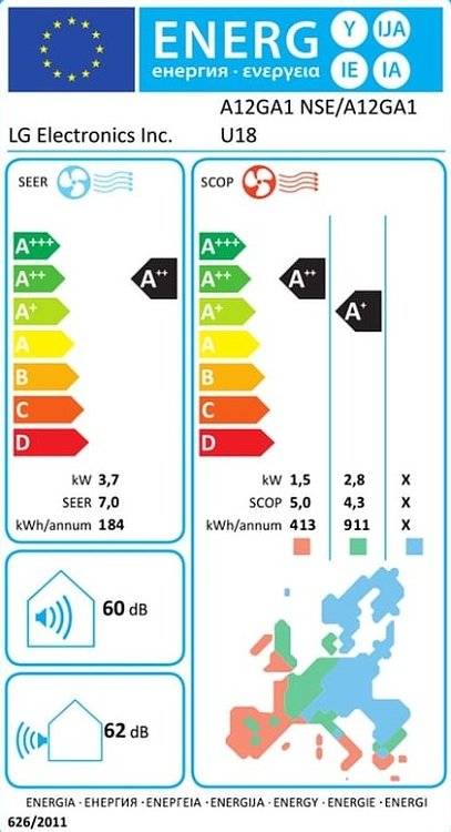 A/C A12GA1 (ΕΣΩΤ-ΕΞΩΤ) LG
