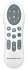 ΑΝΕΜΙΣΤΗΡΑΣ ΟΡΟΦΗΣ LEVANTES LED 46-YJ356 WHITE TELEMAX